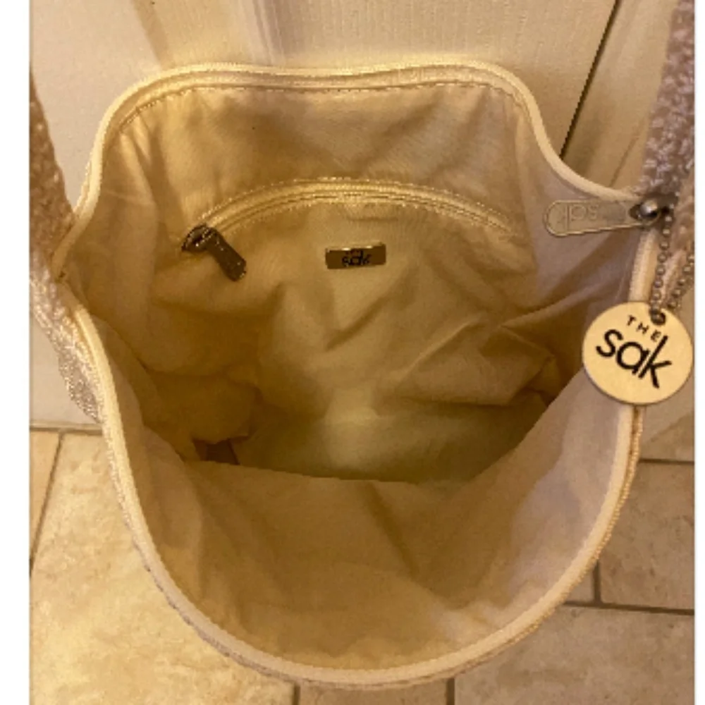 Sak Natural Tan Woven Shoulder Handbag - Picture 5 of 5